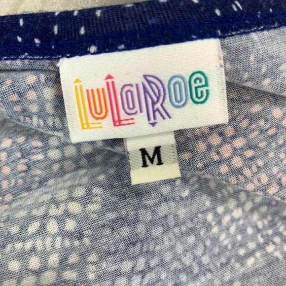 LuLaRoe Chevron Print Julia Dress Form Fitting M - Picture 6 of 6